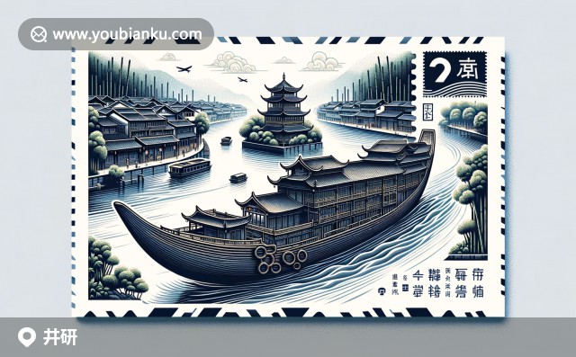 四川樂山井研古鎮(zhèn)、翠綠竹海與清澈沱江 - 明信片上的中國傳統(tǒng)與自然美景