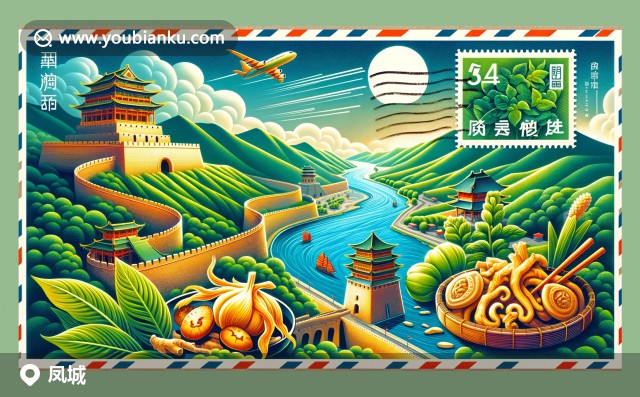 丹東鳳城市：壯麗景色、歷史遺跡與特產(chǎn)郵票藝術(shù)展示