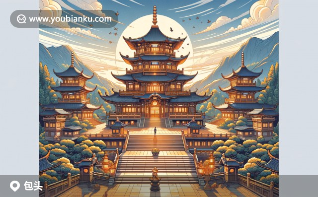 包頭五當(dāng)召與航空郵政元素的融合，展現(xiàn)城市地標(biāo)與特色郵局文化