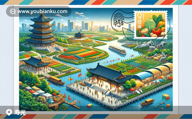 壽光蔬菜科技園、蔬菜博覽會與傳統(tǒng)園林的融合，展示中國“蔬菜之都”的活力與歷史魅力 - 郵政編碼262700