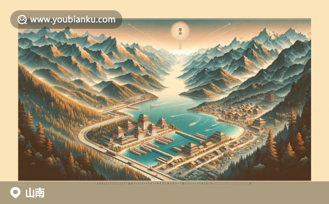 西藏山南地區(qū)自然美景與郵政文化的融合：展示郵政編碼頁面設(shè)計