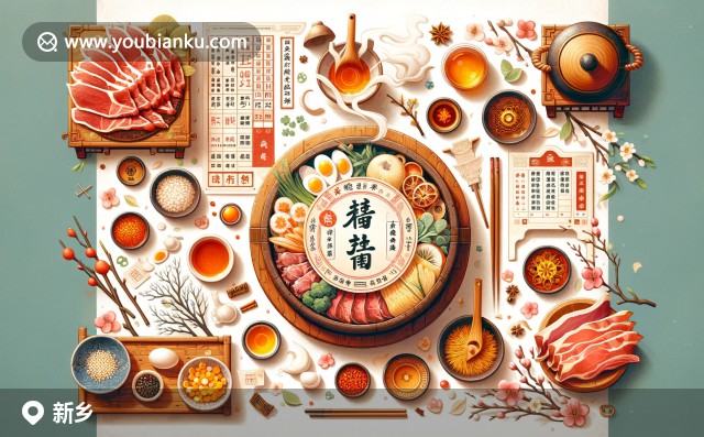 特色郵票與郵政車展現(xiàn)新鄉(xiāng)風(fēng)光：工大建筑、黃河靜景與美食郵戳453700