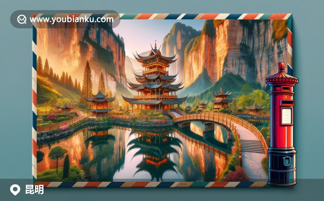 昆明自然與文化多樣性的完美融合，展現(xiàn)荷花、喀斯特地貌、孔雀和彝族火把節(jié)