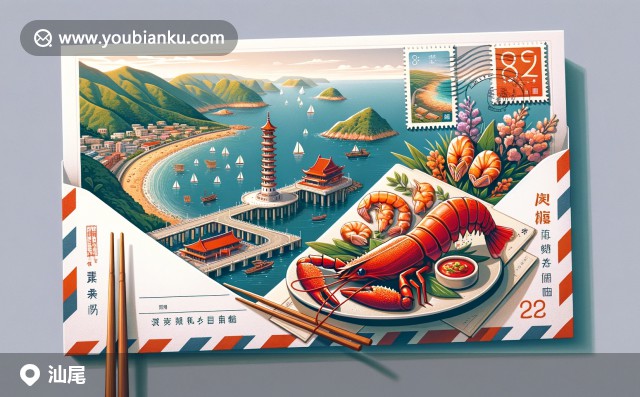 汕尾汕尾地域文化與郵政元素巧妙融合，展現(xiàn)陸豐皮影戲、碣石木雕和擂茶文化