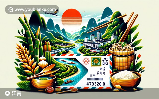 郵政編碼530000：青秀山、梁鳳江、竹筒飯與桂林米粉的江南區(qū)風(fēng)光