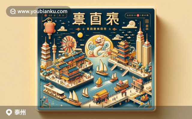 泰州特色郵政信封：興化大閘蟹、黃橋燒餅與泰興雪梨，展現(xiàn)江蘇泰州地方特色