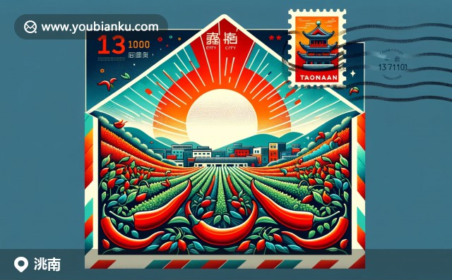 吉林白城市洮南市：古橋、豐收的玉米田、傳統(tǒng)民居與郵政紀念元素