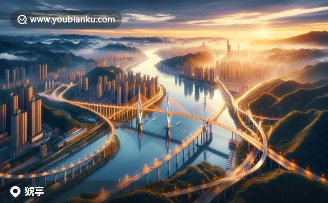 猇亭區(qū)標(biāo)志性景點(diǎn)特寫：三峽大壩、長江大橋與郵票上的猇亭地標(biāo)