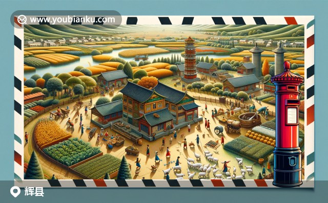 輝縣陶器與蘋果豐收 - 河洛文化與郵政編碼453600的融合