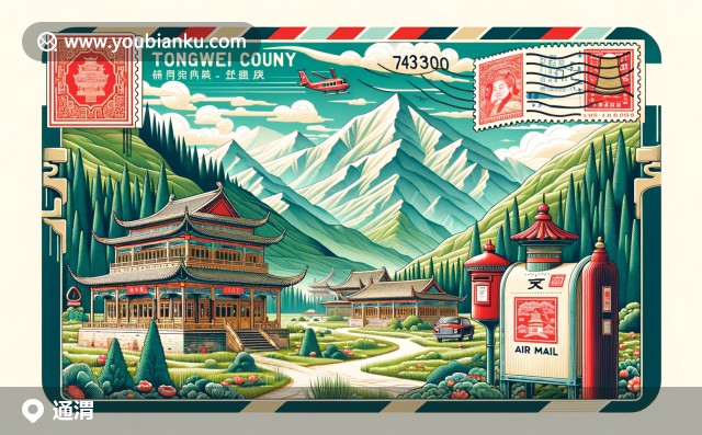 祁連山下的通渭：古寺庭院與航空郵資見證定西歷史與現(xiàn)代風貌