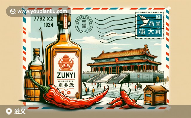 遵義會議會址、赤水瀑布及茅臺酒 - 遵義風(fēng)光全景