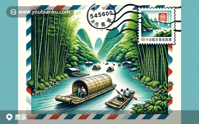 龍?zhí)吨窳种械闹穹づc特色郵政信封 - 鹿寨縣風(fēng)情畫