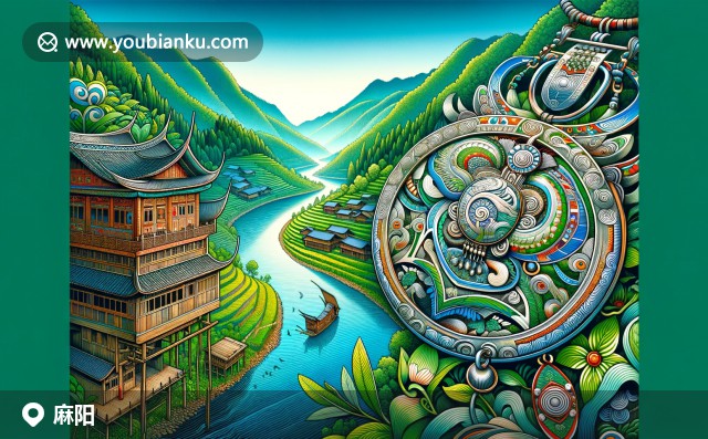 湖南省懷化市麻陽(yáng)苗族自治縣：苗族銀飾與芙蓉河畔的風(fēng)情畫(huà)